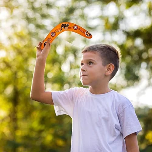 Inborntrait V-Shaped Boomerang 33.4cm (13.15 inch) | Handmade Wooden Outdoor Toy for Ages 10+ thumbnail 6