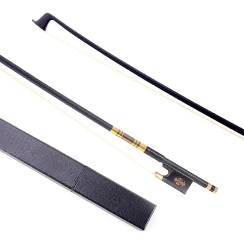 AMZZ 4/4 Full Size Professional Carbon Fiber Violin Bow with Case | Balanced for Dynamic Expression thumbnail 4