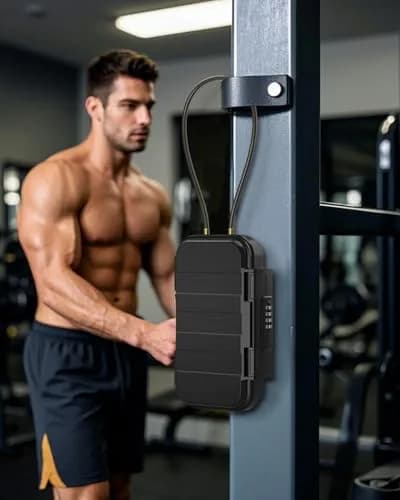 AMIR Portable Safe Box, Combination Security Case LockBox Waterproof Impact-Resistant 52.5 cu in | Travel & Home Security thumbnail 8