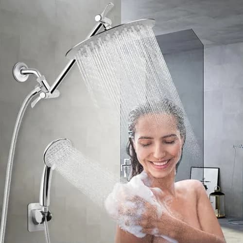NearMoon Solid Brass 3-Way Shower Diverter Valve G1/2" (1.27cm) Matte Black | Connects Showerhead, Hand Shower, Bidet Sprayer thumbnail 5