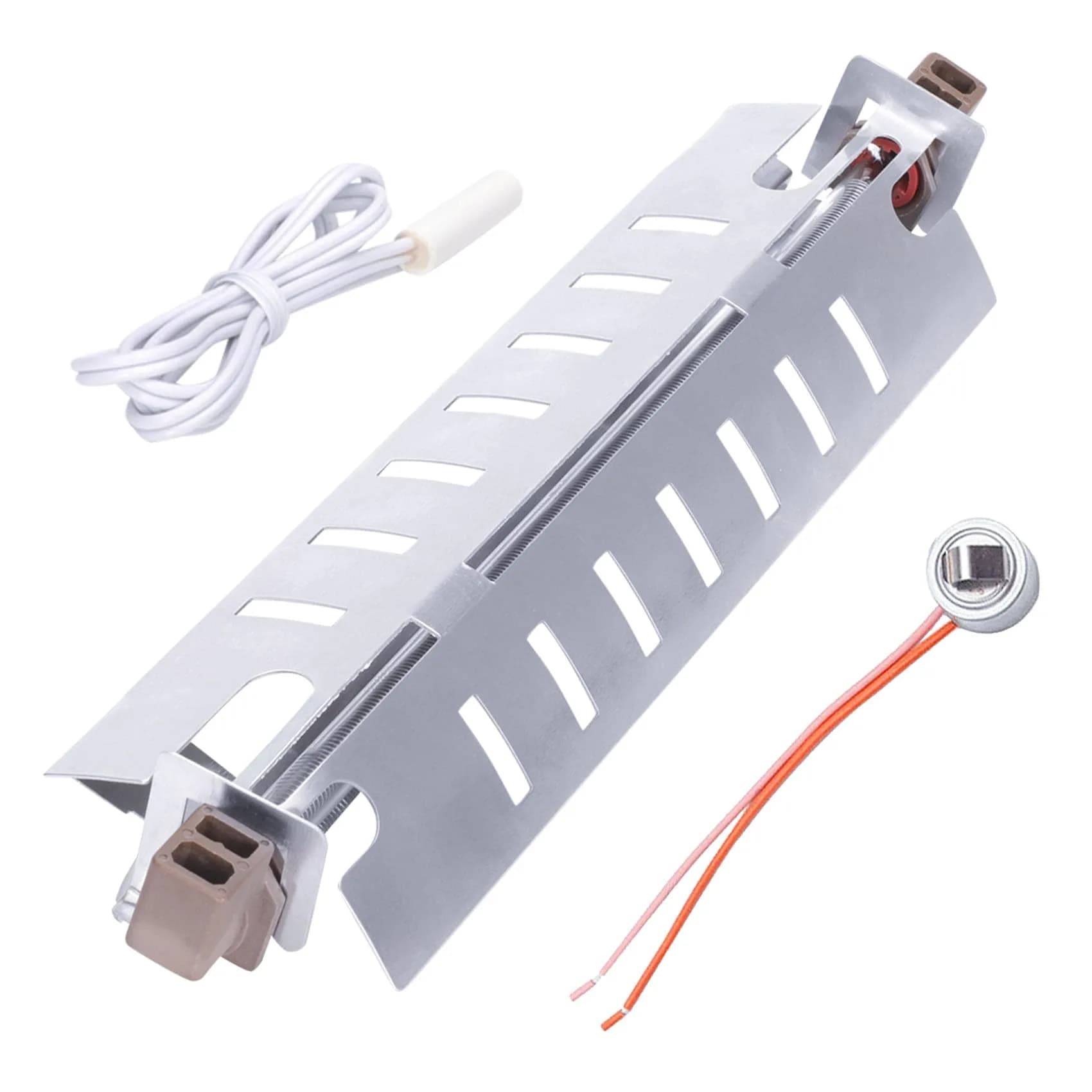 M Motico Refrigerator Defrost Heater Kit with Thermostat and Sensor, 12.2" Heater, 3-Piece Set | Refrigerator Parts for GE Hotpoint - main product image