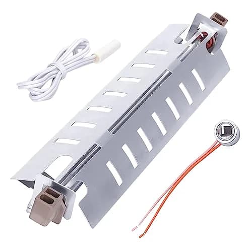 M Motico Refrigerator Defrost Heater Kit with Thermostat and Sensor, 12.2" Heater, 3-Piece Set | Refrigerator Parts for GE Hotpoint thumbnail 1