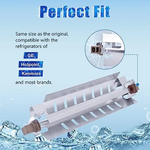 M Motico Refrigerator Defrost Heater Kit with Thermostat and Sensor, 12.2" Heater, 3-Piece Set | Refrigerator Parts for GE Hotpoint thumbnail 6