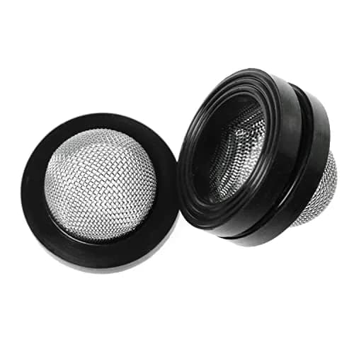 SQXBK Hose Filter Net 20PCS Seal O Ring Hose Rubber Washers for 1/2 Inch Shower Head | Durable Stainless Steel & Rubber thumbnail 2