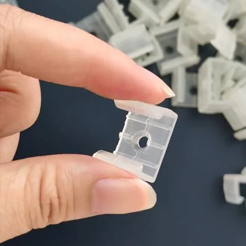 GYGhaoho LED Strip Light Clips 120 Pcs with Screws | Fits 14-17mm Strips thumbnail 5