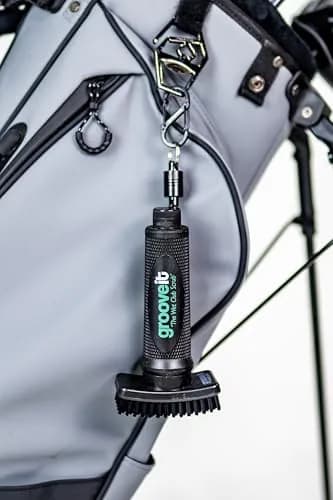 Grooveit Wet Club Scrub Golf Water Brush | 3-Year Warranty, Anti-Leak, Magnetic Nylon Bristle (1 Count) thumbnail 2