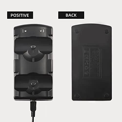 Xahpower Controller Charger Station for PS3 | Fast Dual Controller Charging Dock with LED Indicator thumbnail 4
