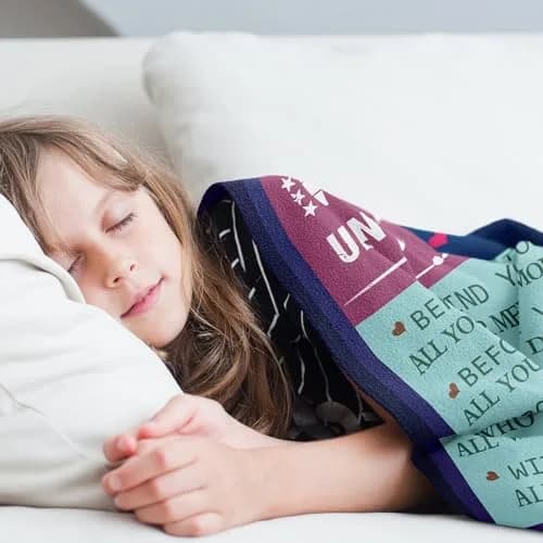 Wisegem 13th Birthday Gift Blanket 50" x 40" | Soft, Wrinkle-Resistant & Perfect for Girls thumbnail 2