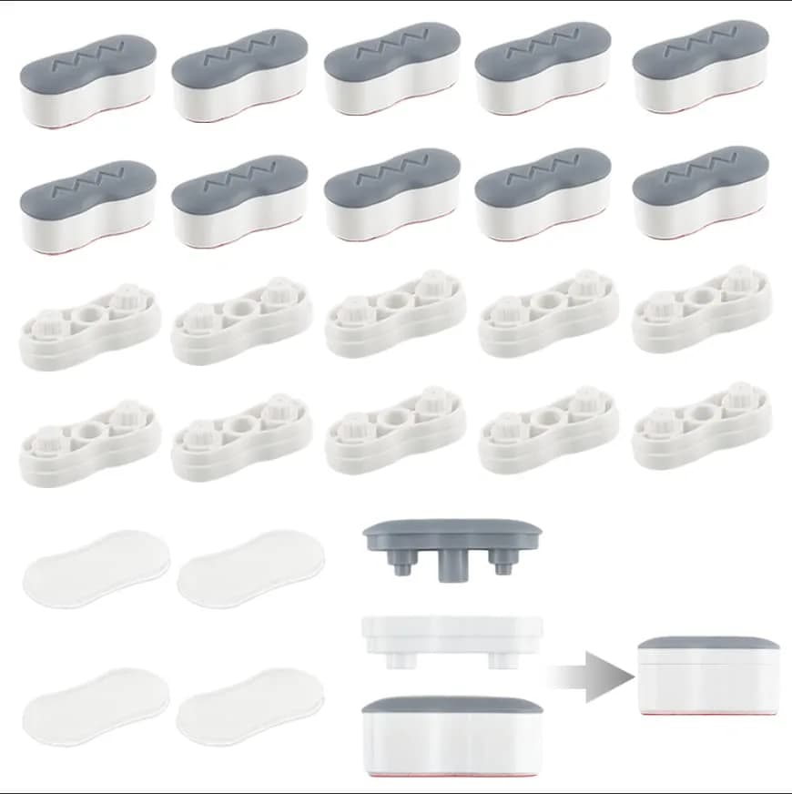 Maylanny Toilet Seat Bumpers - Universal Buffer with 2 Heights | Cushion & Noise Reduction thumbnail 2