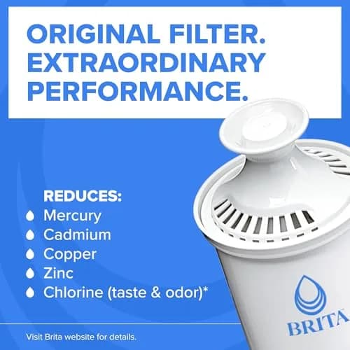 Brita UltraMax 27 Cup Water Dispenser with 1 Standard Filter, Black | Fridge-Friendly & Space-Saving thumbnail 3
