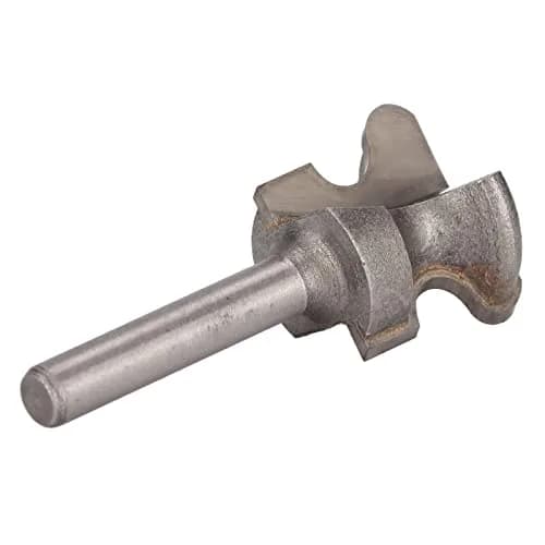 Walfront Finger Pull Bit 1/4in Round Shank Carbide Center Point Drill Bit for Drawer Pull Router Slotting in Cork Wood Hardwood Veneer Keyholes | Accurate Positioning thumbnail 17