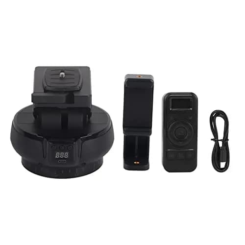 Byged Motorized Pan Tilt Head | 360° Rotation, ±35° Tilt, 100m Control, 9 Gears Speed, Smartphone & Camera Support thumbnail 7
