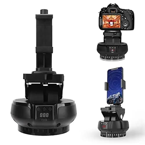 Byged Motorized Pan Tilt Head | 360° Rotation, ±35° Tilt, 100m Control, 9 Gears Speed, Smartphone & Camera Support thumbnail 8
