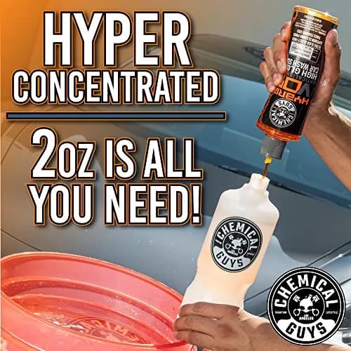 Chemical Guys Hybrid V7 Car Wash Soap & After Wash Bundle 473ml (16 fl oz) | High Gloss Foaming Formula thumbnail 8