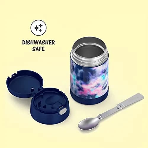 THERMOS FUNTAINER Food Jar with Spoon, 16oz | Keeps Food Hot or Cold for Kids thumbnail 4