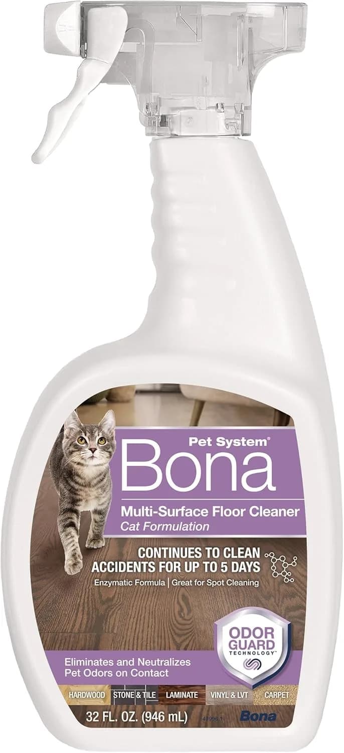 Bona All Surface Formula for Hardwood Floors, 32 Fl Oz Spray Bottle | Residue-Free Wood Floor Cleaner thumbnail 2