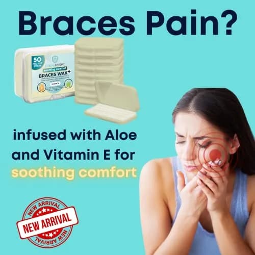Fresh Knight Braces Wax Aloe Green 50 Strips (10 Cases) | Orthodontic Comfort Wax thumbnail 2