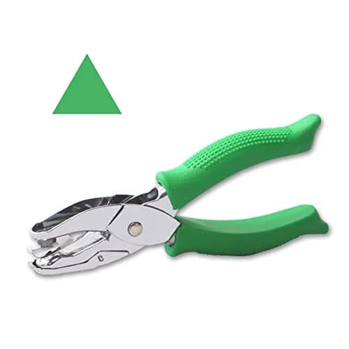 RUIFYRAY 1/4" Triangle Hole Punch (6mm) | DIY Paper Crafts & Office Supplies thumbnail 1