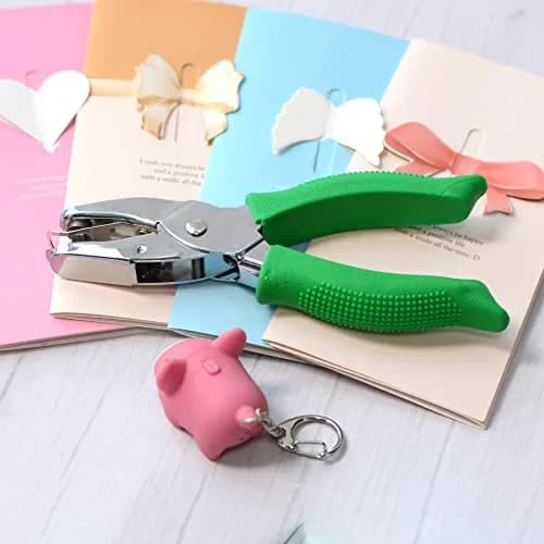 RUIFYRAY 1/6" Square Hole Punch (13mm x 6mm x 1.5mm) | Metal Craft Puncher for DIY Paper Crafts thumbnail 5
