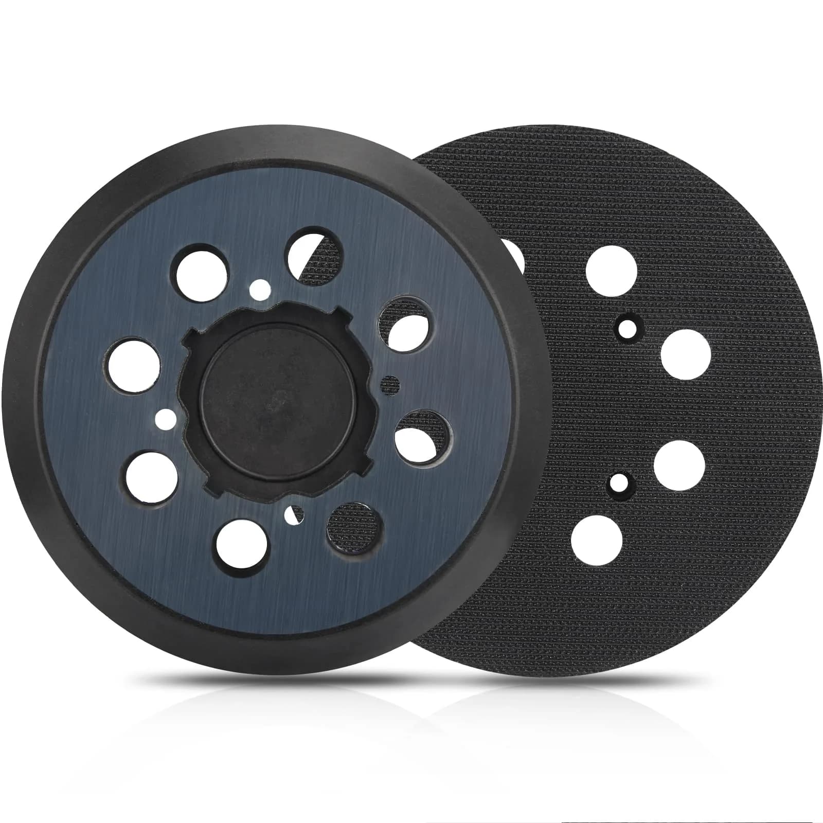 Gnellkoor 5 Inch Orbital Sander Pad Replacement 2 Pack | Compatible with DeWalt DWE64233 & N329079 - main product image