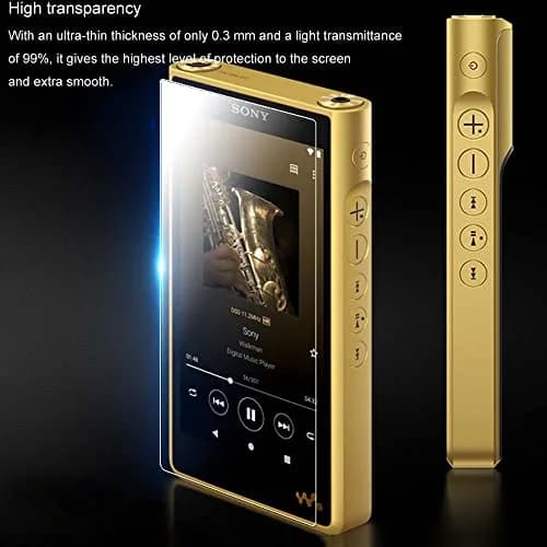 BestforYou 9H Scratch-Proof Screen Protector for Sony Walkman NW-WM1AM2 & WM1ZM2 | Impact & Fingerprint Resistant thumbnail 4