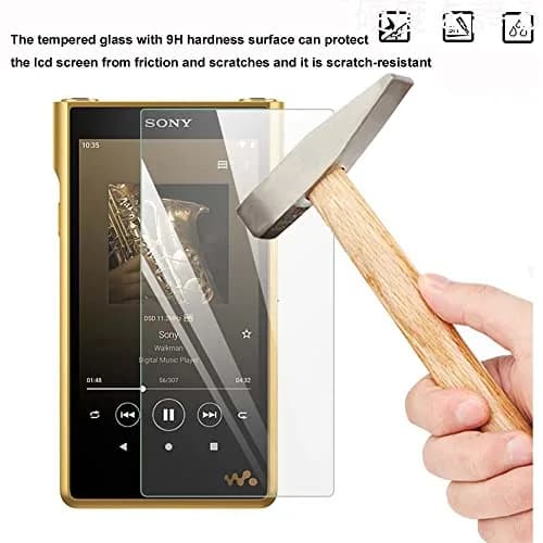 BestforYou 9H Scratch-Proof Screen Protector for Sony Walkman NW-WM1AM2 & WM1ZM2 | Impact & Fingerprint Resistant thumbnail 3