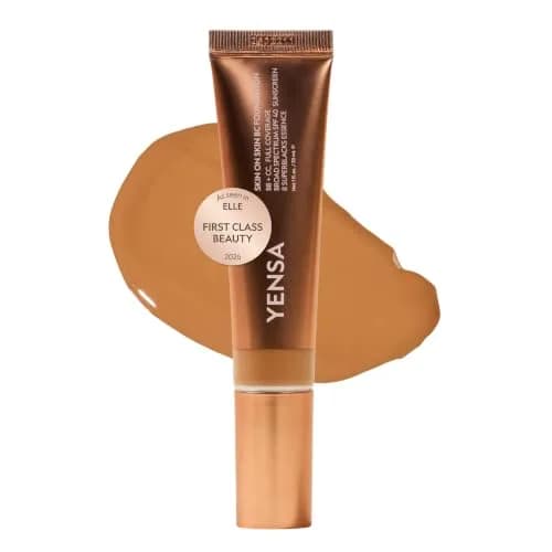 YENSA BC Foundation - Full Coverage Foundation, CC & BB Cream In One with SPF 40 - Deep Golden (1 oz) thumbnail 1