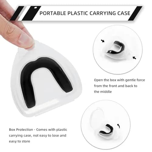 LPONJAR Moldable Sports Mouth Guard for Toddler Kids Youth 5 Pack Small (Under 7 Years Old) | Professional Dental Protection thumbnail 5