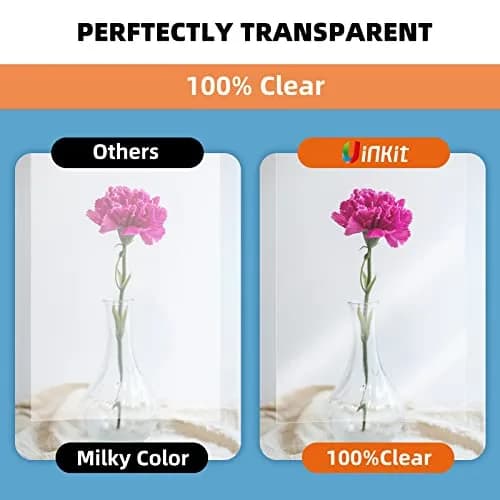 Uinkit Printable Transparency Film 8.5x11 Clear Sheets | High-Quality Inkjet Overhead Projector Film thumbnail 3