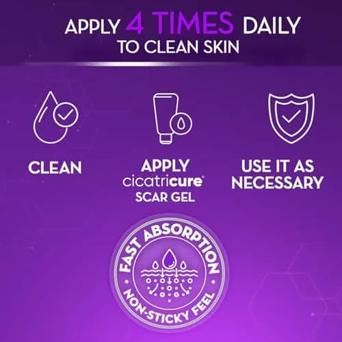 Cicatricure Advanced Scar Gel 28g (1 oz) 2pk | Clinically Proven Results in 2 Weeks thumbnail 7