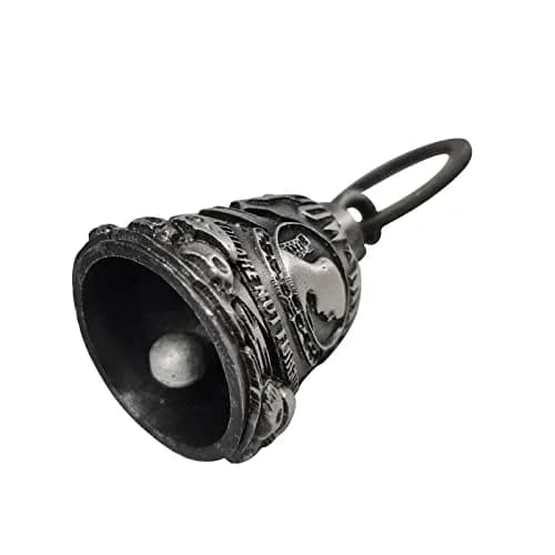 Dream Apparel Motorcycle Ride Bell for Bikers, Heavy Spirit Keychain & Lucky Charm (DBL9-L POW MIA) thumbnail 8