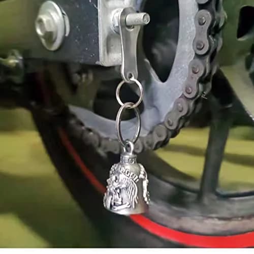 Dream Apparel Motorcycle Ride Bell for Bikers, Heavy Spirit Keychain & Lucky Charm (DBL13-L Rebel) thumbnail 6