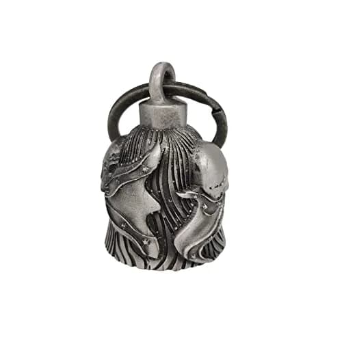 Dream Apparel Motorcycle Ride Bell for Bikers, Heavy Spirit Keychain & Lucky Charm (DBL17-L Rebel) | Unique 3D Design, Heavy Alloy, Multi-Use thumbnail 8