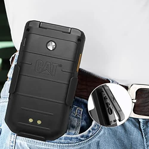 Wireless PROTECH Cell Phone Holster Compatible with CAT S22 Flip Phone | Secure Fit, Lightweight with Swivel Belt Clip thumbnail 10
