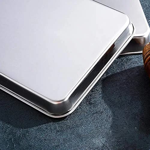 LabAider Professional Medical Surgical Stainless Steel Dental Procedure Tray 26 cm (10.5") x 20 cm (8.0") x 2.5 cm (1.0") | 3-Pack Lab Instrument Tools Trays thumbnail 8