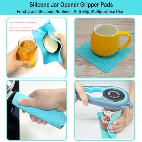 Otstar Jar Opener for Weak Hands | 5-in-1 Bottle & Jar Opener for Seniors & Arthritis thumbnail 7