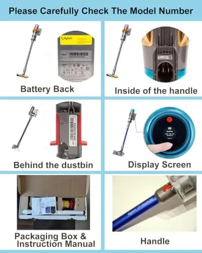 vhbw 30.45V 1.1A Vacuum Charger | 6ft Cord, ETL Certified, Compatible with Dyson V10-V15, SV12-SV22 thumbnail 3