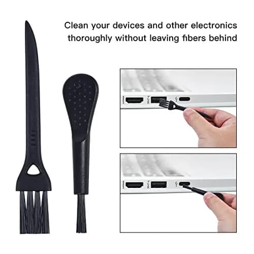 iKammo 20 Pcs USB C Dust Plugs Cover with 2 Cleaning Brushes | Protects Ports from Dust, Lint, and Grime thumbnail 5