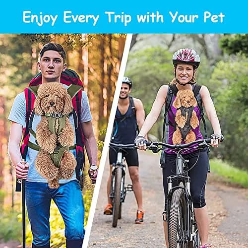 PetBonus Pet Front Dog Carrier Backpack L | Adjustable & Breathable for Medium Small Dogs thumbnail 7