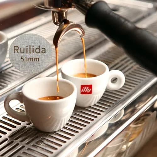 Ruilida Espresso Puck Screen 51mm | Reusable Stainless Steel Filter Plate for Espresso Portafilter (51mm) thumbnail 6