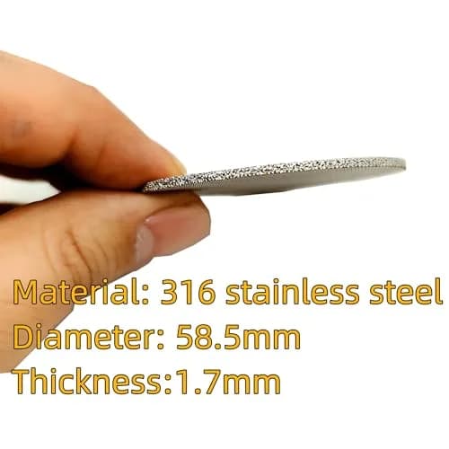 Ruilida Espresso Puck Screen 58.5mm | Reusable 150μm Stainless Steel Filter Plate thumbnail 5