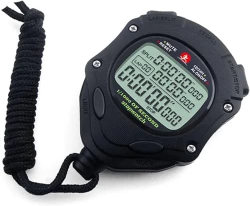 Rolilink Digital Stopwatch Timer with Backlight & 100 Lap Memory | Accurate 0.001s Timing for Sports Coaches thumbnail 5