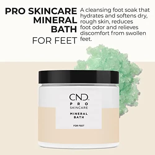 CND Pro Skincare Mineral Bath for Feet, 18 fl oz | Hydrates & Softens Dry Skin thumbnail 2