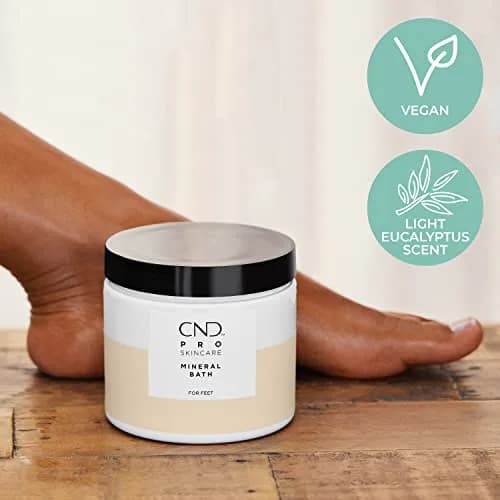CND Pro Skincare Mineral Bath for Feet, 18 fl oz | Hydrates & Softens Dry Skin thumbnail 3