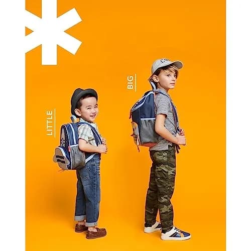 Skip Hop Sparks Kid's Backpack, Rocket | Adjustable Padded Straps & Roomy Main Compartment thumbnail 4