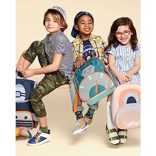 Skip Hop Sparks Kid's Backpack, Rocket | Adjustable Padded Straps & Roomy Main Compartment thumbnail 9