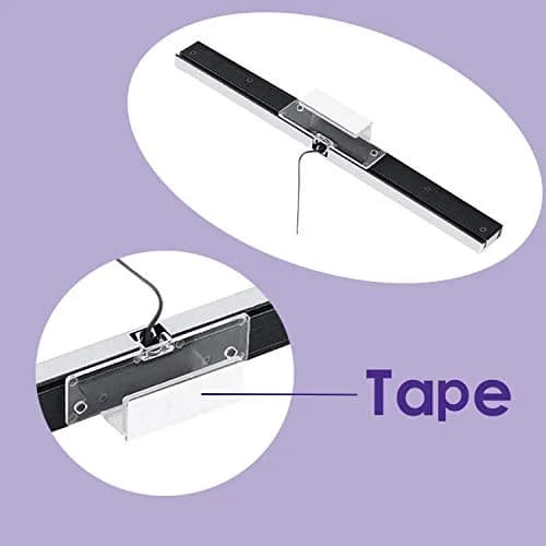 Xahpower USB Sensor Bar for Wii & Wii U | 7.2ft Cable, Plug & Play thumbnail 7