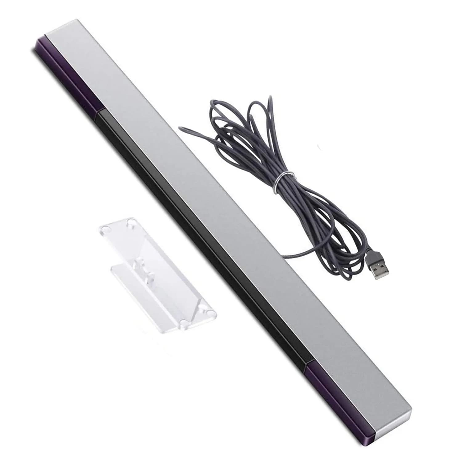 Xahpower USB Sensor Bar for Wii & Wii U | 7.2ft Cable, Plug & Play - main product image