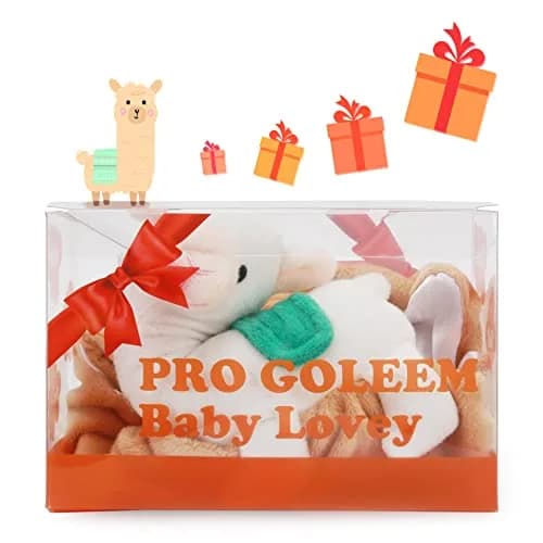 Pro Goleem Llama Security Blanket 14 Inch | Soft Baby Lovey for Newborns & Toddlers thumbnail 7