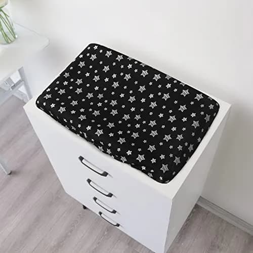 Moonsea Changing Pad Cover for Boys Girls | Soft Unisex Microfiber Sheets, 2-Pack, Fits 32"x16" Pads thumbnail 3